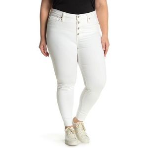 Madewell 9 Mid Rise Skinny Jeans White Size 31